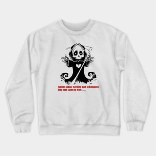 Funny Halloween ghost Crewneck Sweatshirt